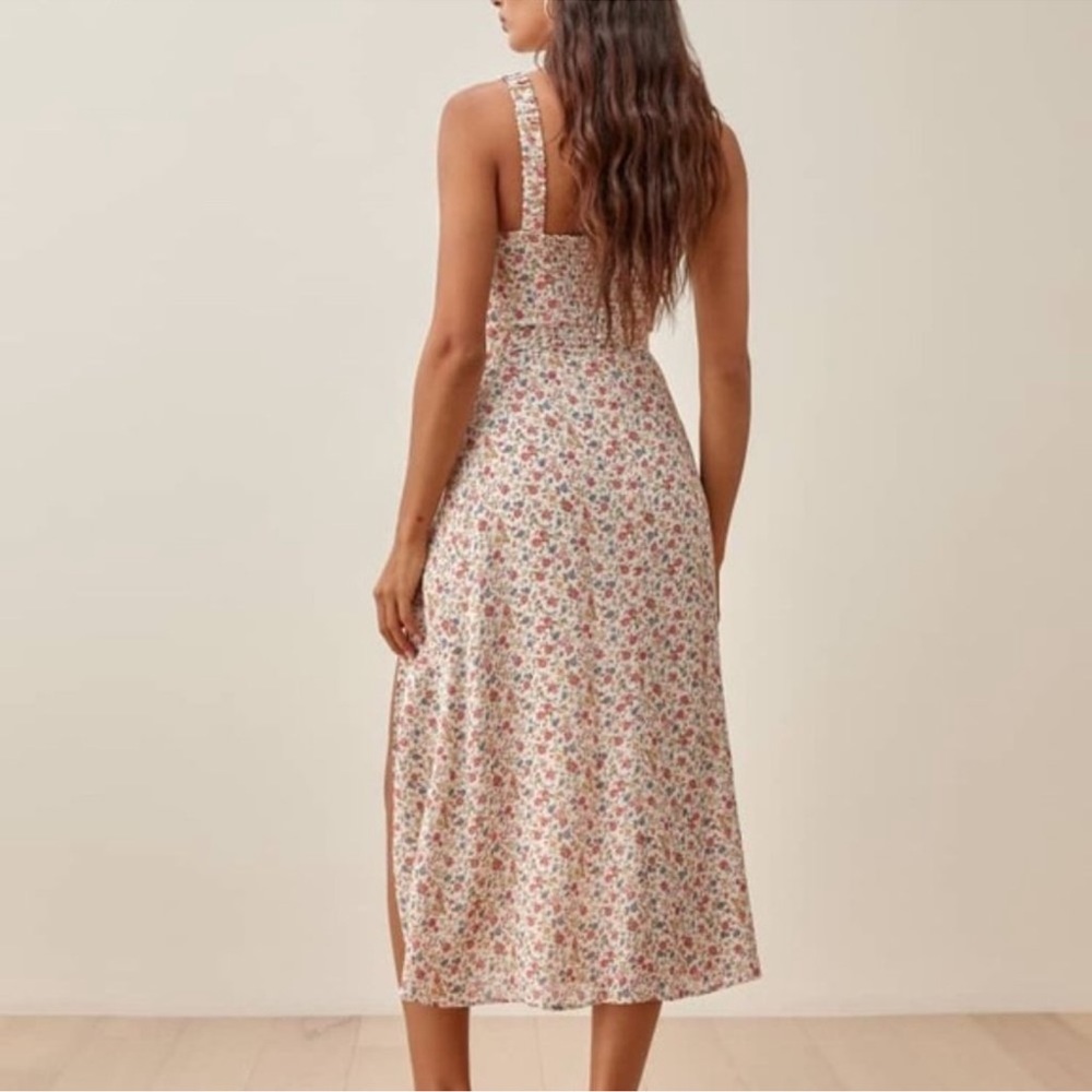 THE REFORMATION Dominique Dress in Ronan - Picture 3 of 7
